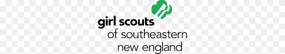 Girl Scouts Southeastern New England Logo, Green, Text Png Image