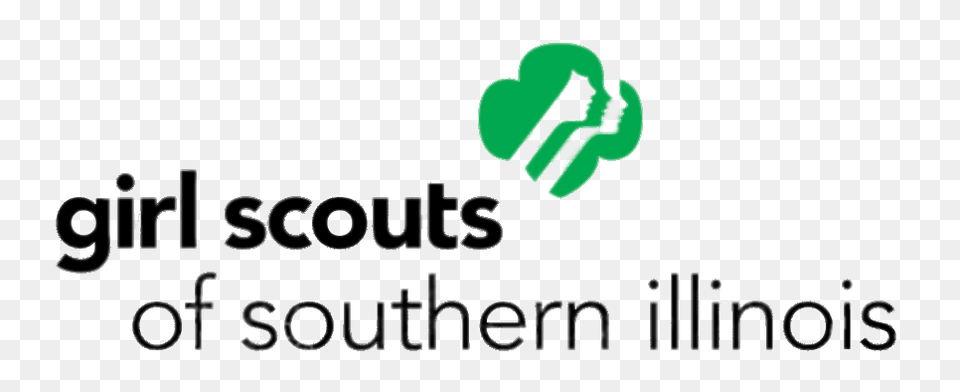 Girl Scouts Southern Illinois Logo, Green, Recycling Symbol, Symbol Free Png