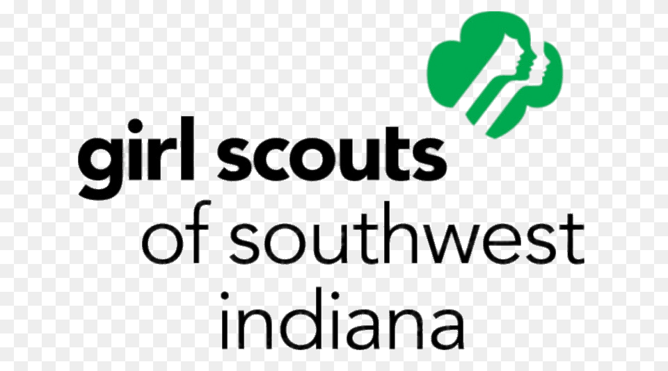 Girl Scouts Southwest Indiana Logo, Green, Text Free Transparent Png