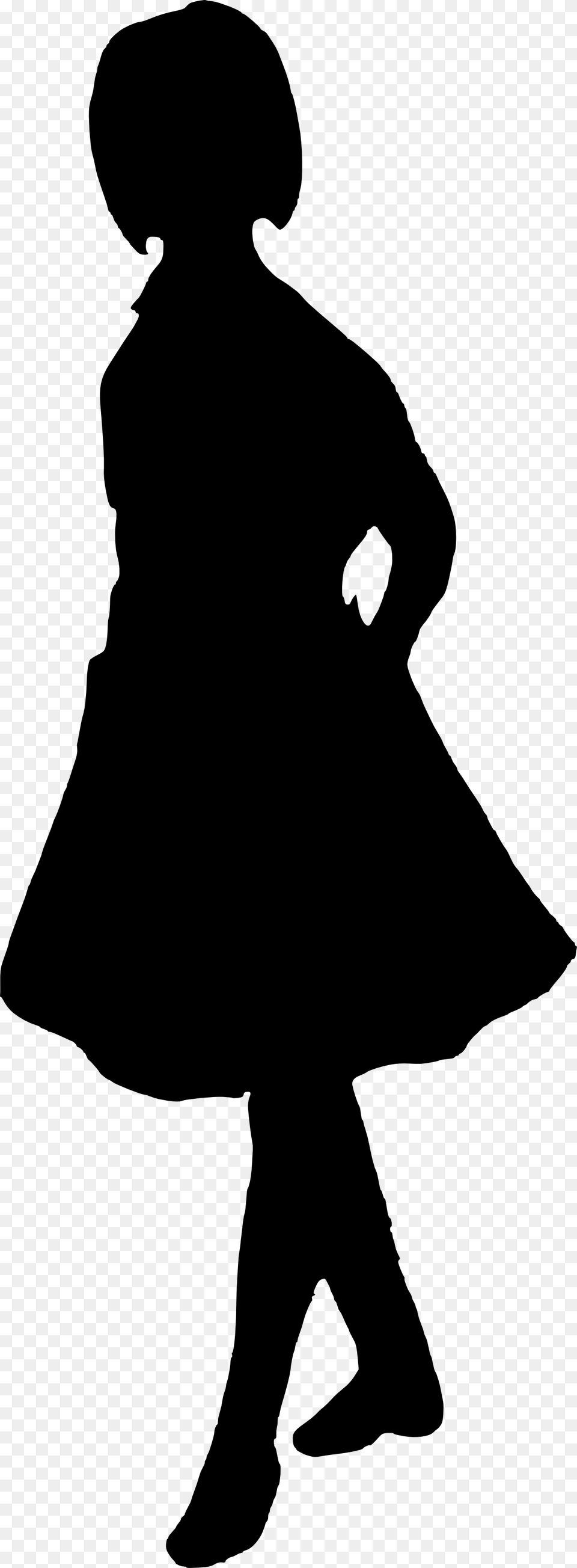 Girl Silhouette With Transparent Background, Adult, Female, Person, Woman Free Png