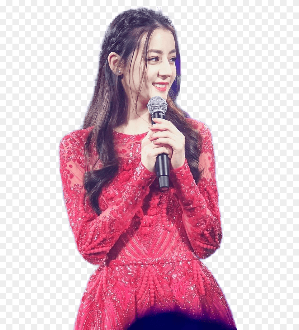Girl Singing Picture Dilraba Dilmurat, Adult, Solo Performance, Person, Performer Png