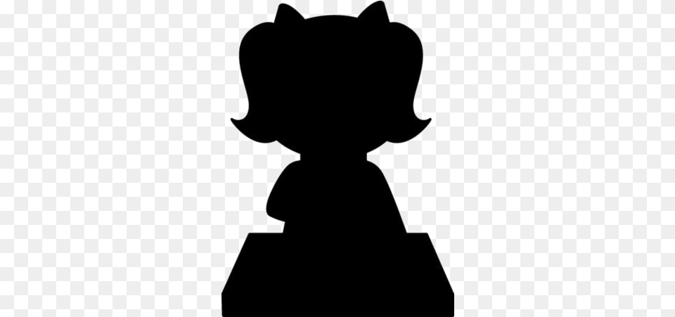 Girl Singing Transparent Cartoon, Silhouette, Clothing, Hat, Stencil Png Image