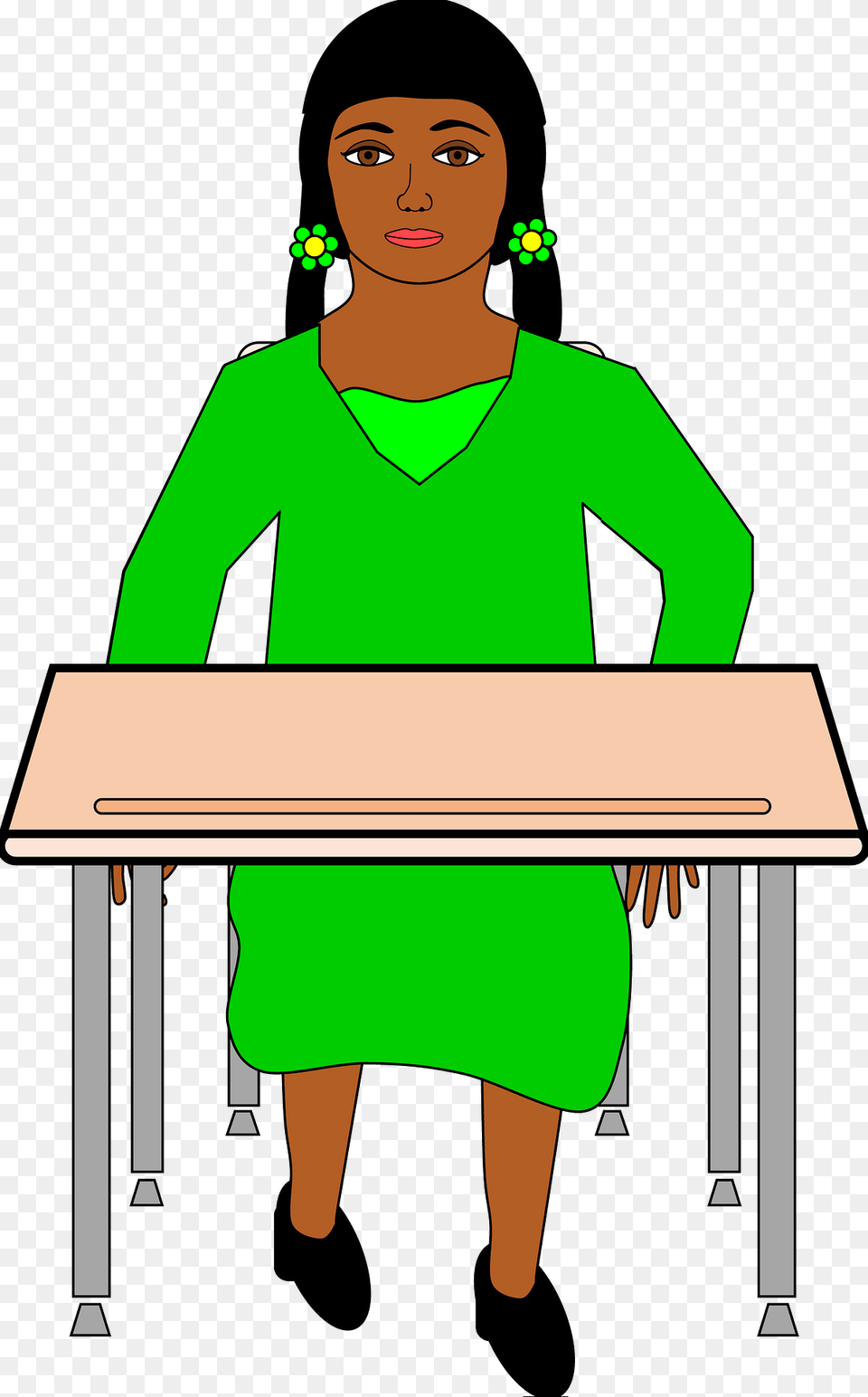 Girl Sitting, Wood, Plywood, Woman, Person Png Image