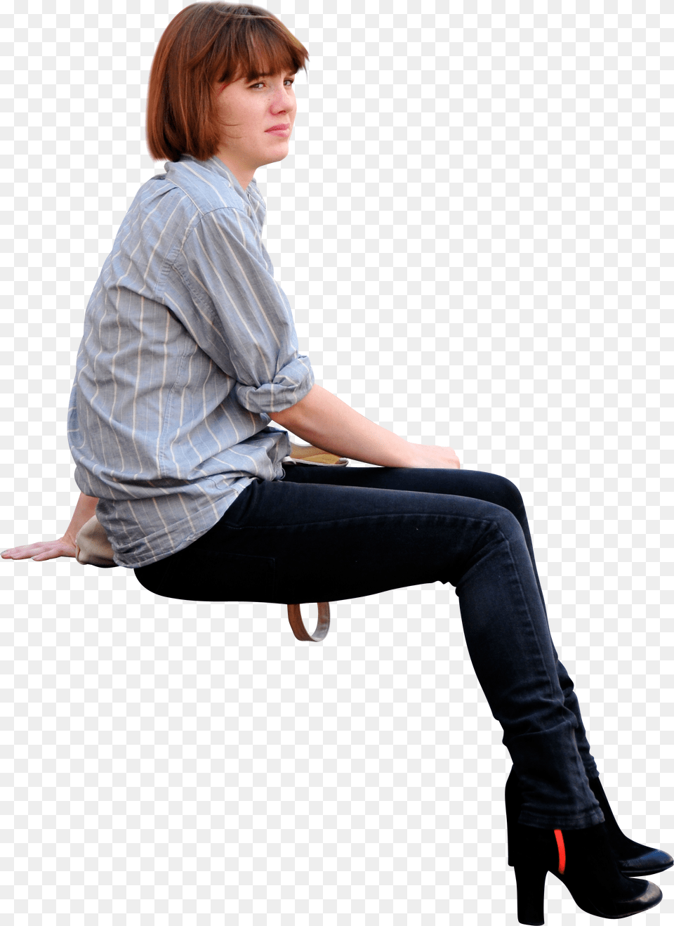 Girl Sitting Down Architextures, Shoe, Person, Pants, Clothing Png Image