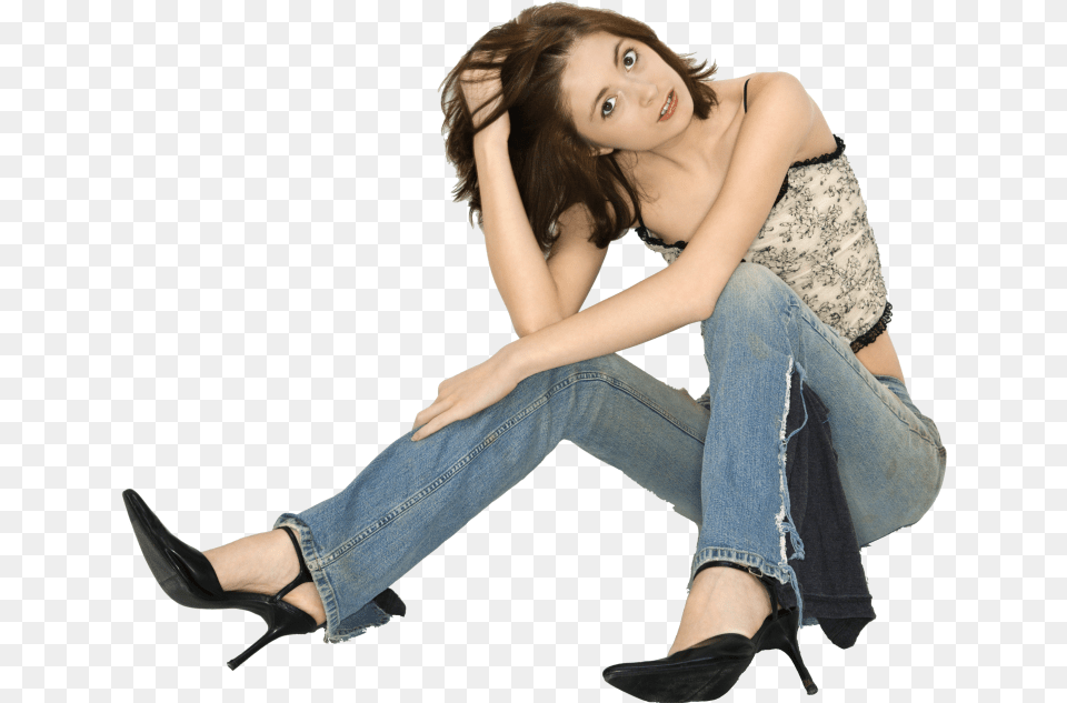 Girl Sitting Down Girl Sit Down, Clothing, Shoe, Footwear, Pants Free Png