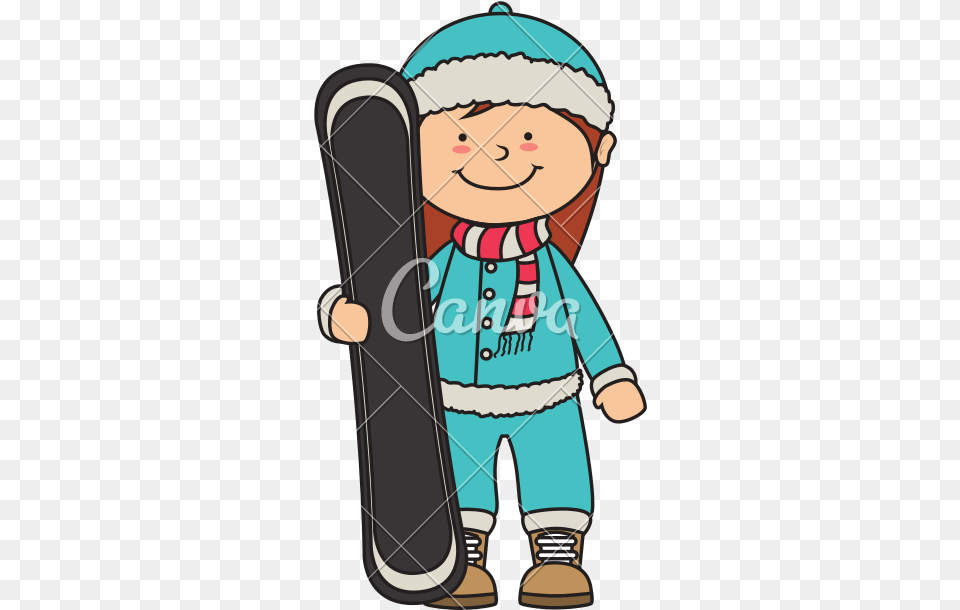 Girl Snowboarding, Photography, Baby, Person, Skateboard Free Transparent Png