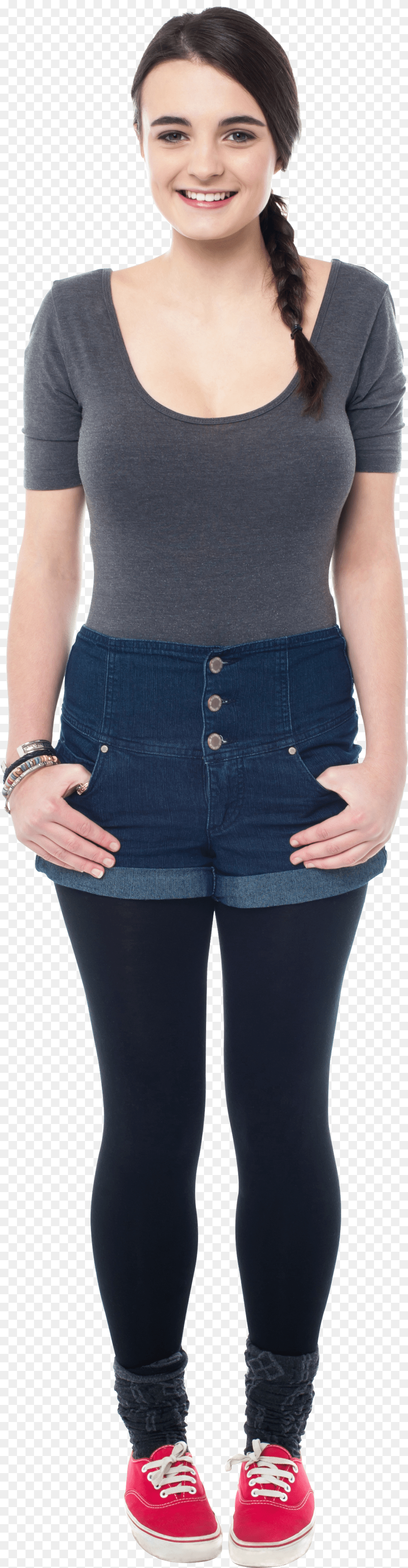 Girl Standing Download Clothing, Sleeve, Pants, Long Sleeve, Person Free Png
