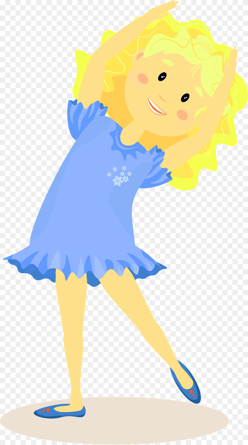 Girl Stretching Clipart, Dancing, Leisure Activities, Person, Clothing Free Transparent Png