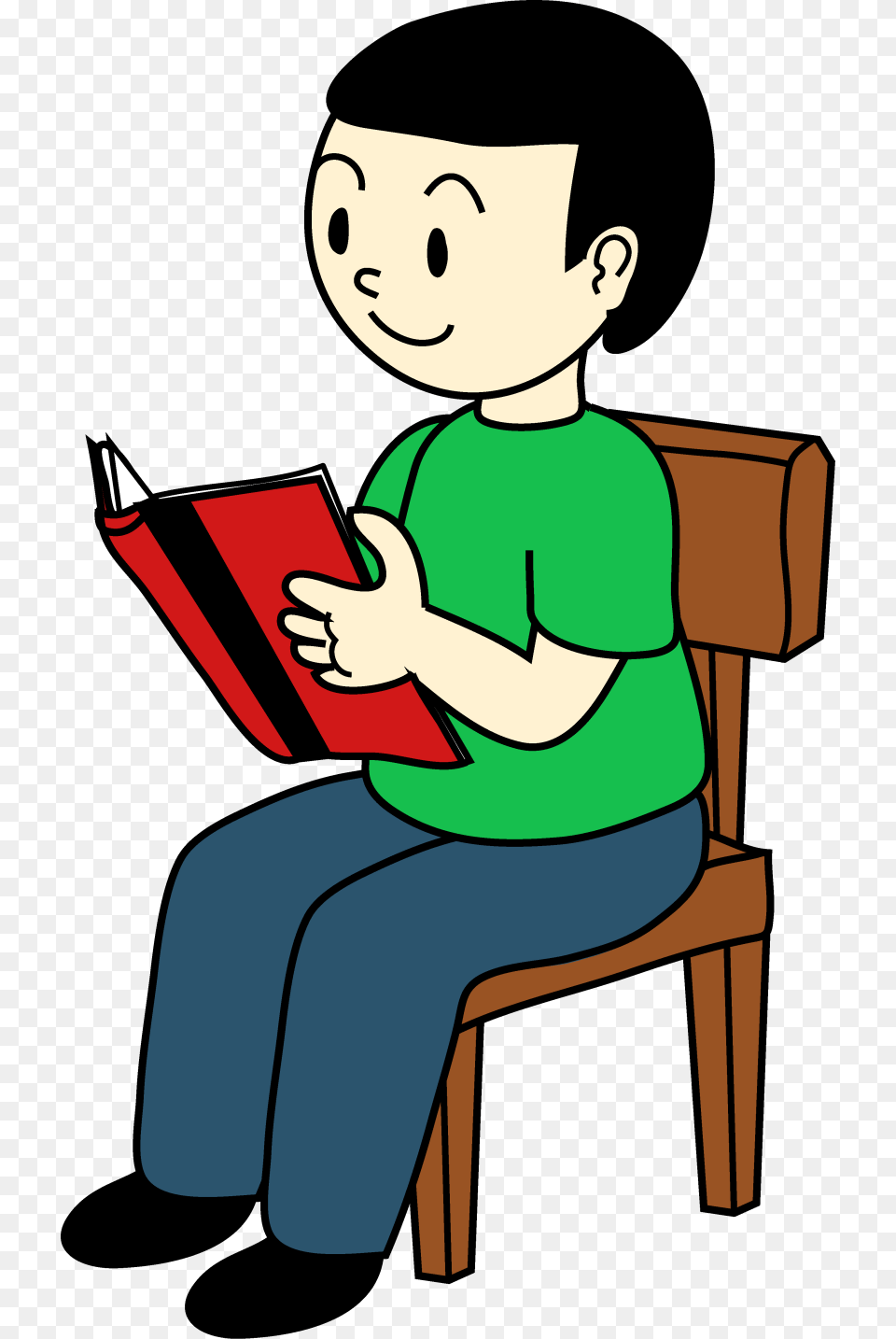 Girl Student Clipart, Person, Reading, Baby, Face Free Png
