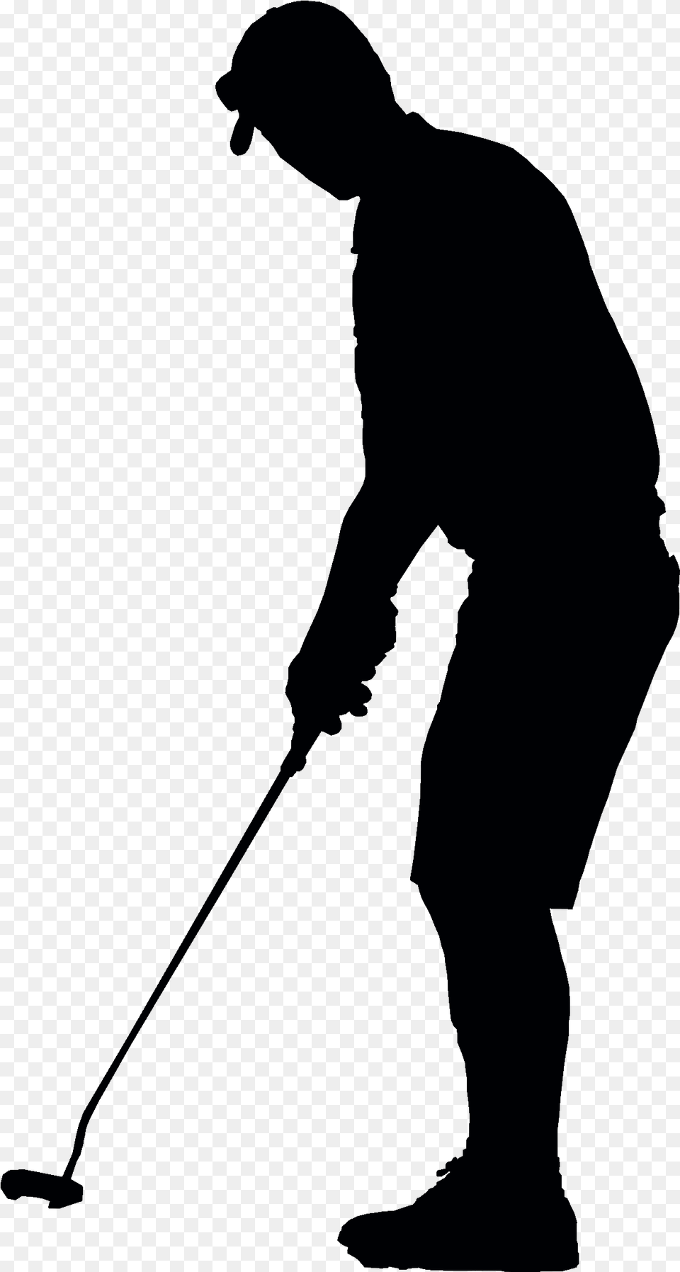 Girl Swinging Jpg Mini Golf Silhouette, Cleaning, Person Free Transparent Png