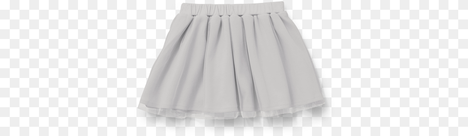 Girl Tulle Skirt Grey Skirt, Clothing, Miniskirt, Blouse, Shorts Free Png Download