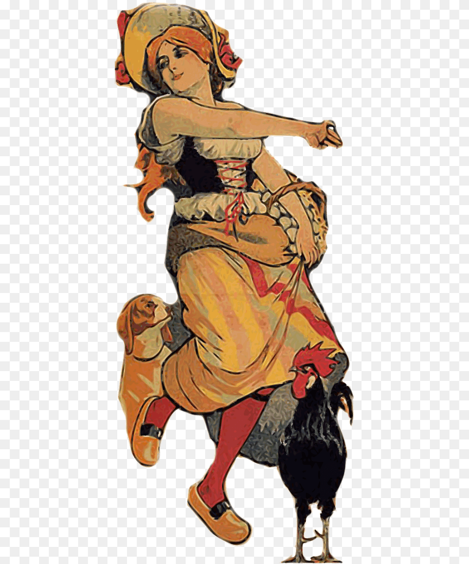 Girl Vintage Woman, Baby, Person, Face, Head Png