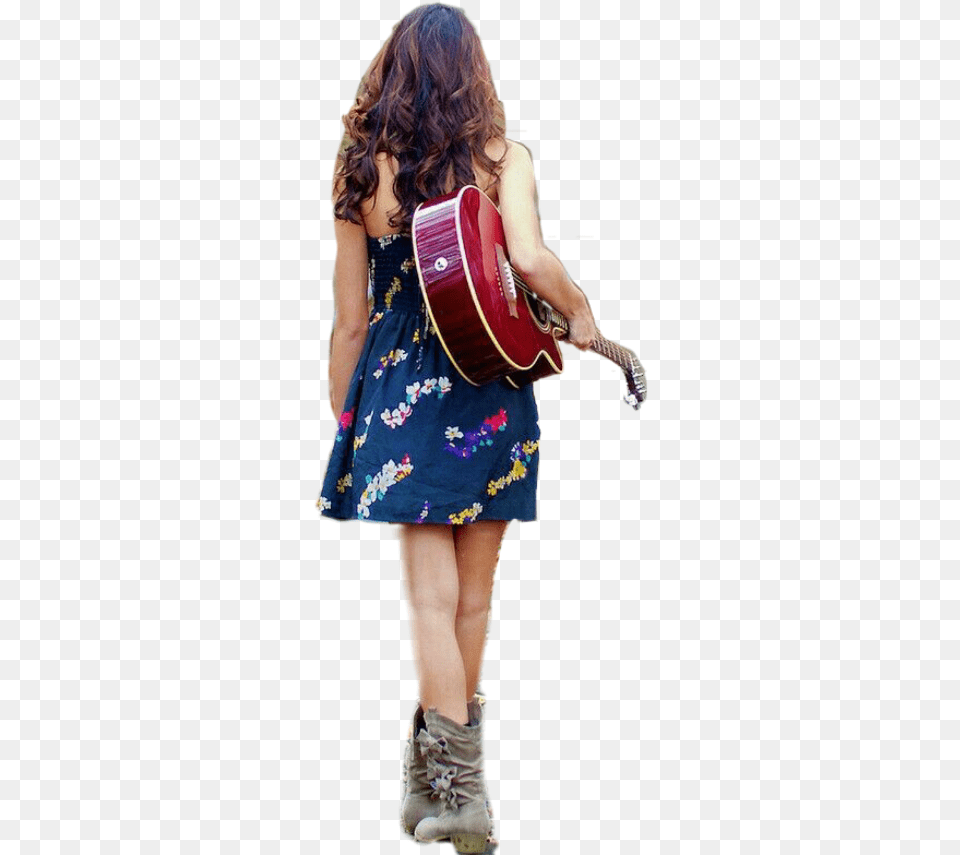 Girl Walking, Child, Person, Female, Musical Instrument Free Png Download