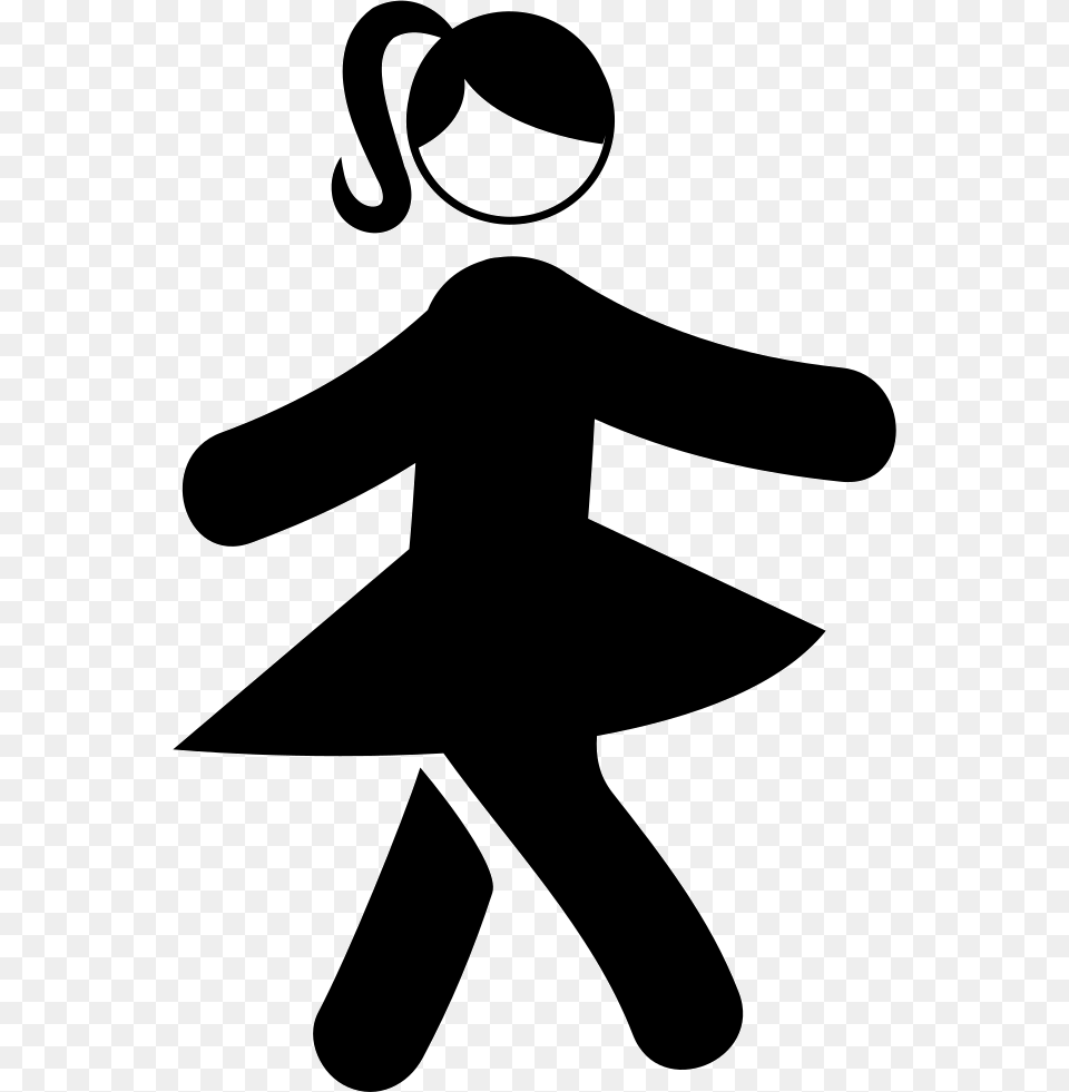 Girl Walking Comments Illustration, Silhouette, Stencil, Animal, Fish Png