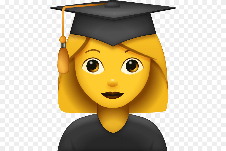 Girl Walking Iphone Graduation Emoji, People, Person, Baby, Face Free Transparent Png