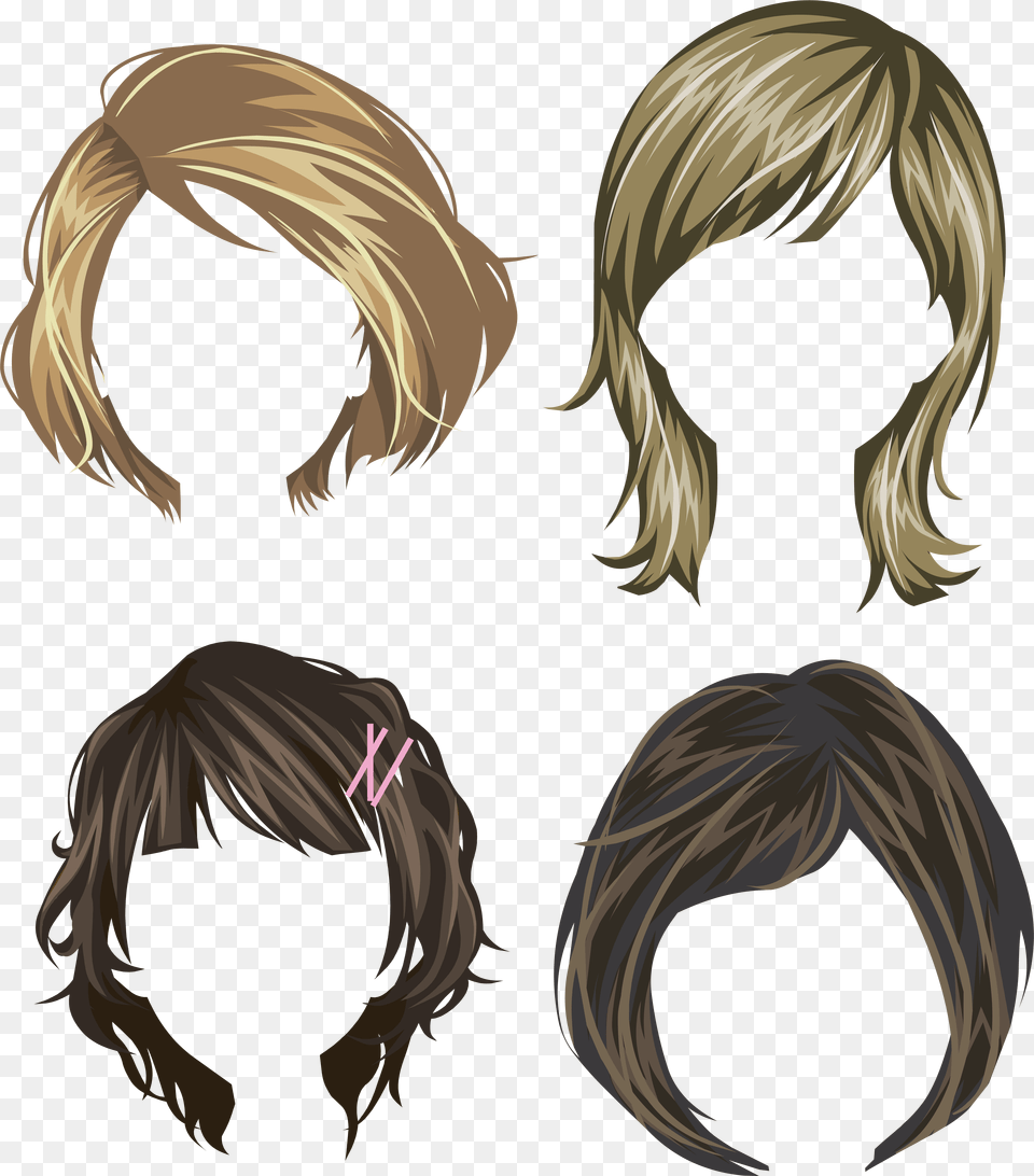 Girl Wig, Book, Comics, Publication, Adult Free Png Download