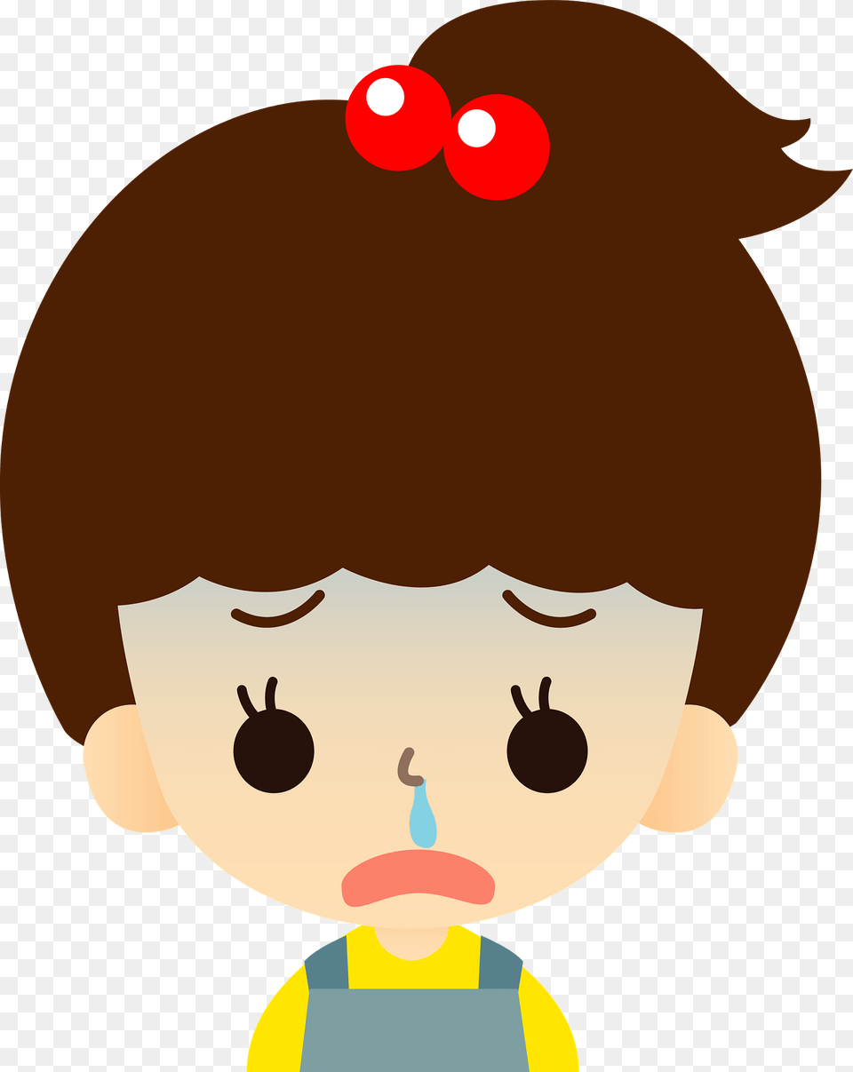Girl With A Runny Nose Clipart, Photography, Face, Head, Person Png