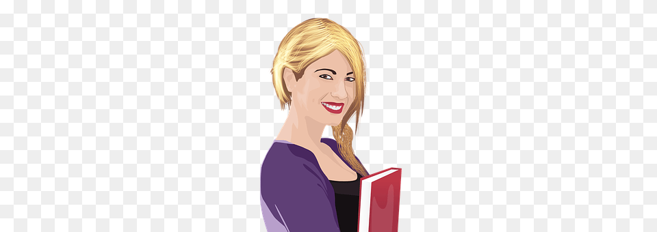 Girl With Book Adult, Reading, Portrait, Photography Png