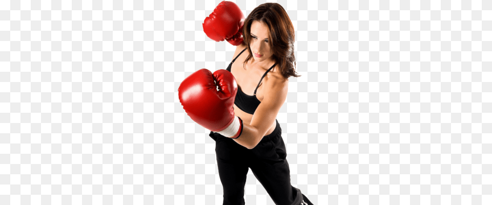 Girl With Boxing Gloves, Adult, Female, Person, Woman Png Image