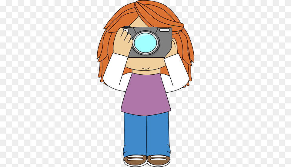 Girl With Camera Clipart, Photography, Baby, Person Free Png Download