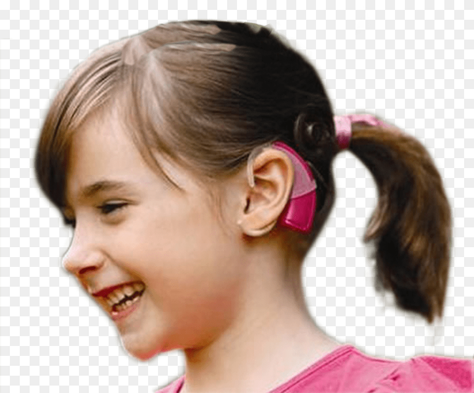 Girl With Cochlear Implant Girl With Hearing Aids, Accessories, Child, Earring, Female Free Transparent Png