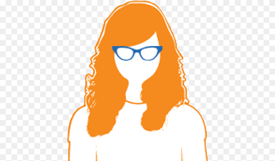 Girl With Eyeglasses Silhouette Kodak Lens Vision Centres Illustration, Accessories, Glasses, Person, Woman Free Png
