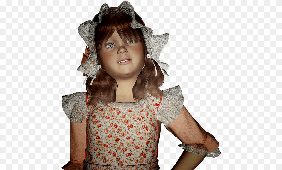 Girl With Freckles Transparent Children Models, Bonnet, Child, Clothing, Female Png Image
