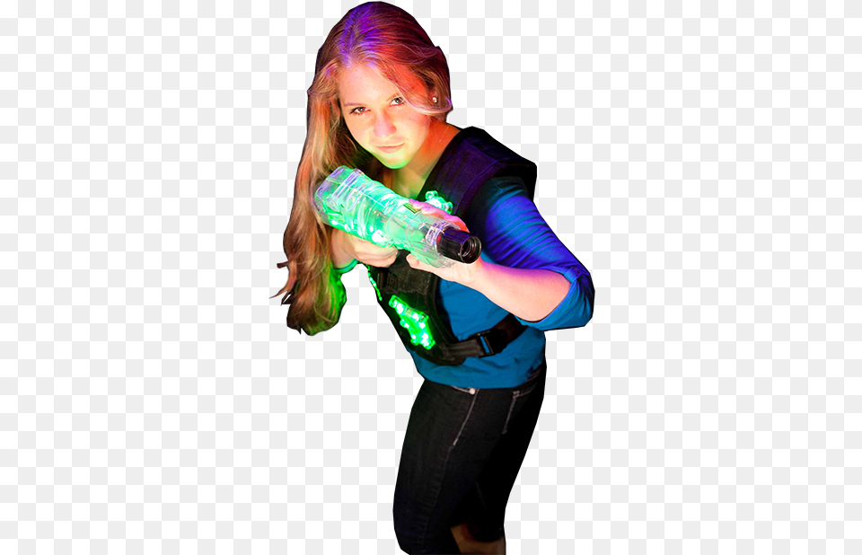 Girl With Laser Gun, Adult, Person, Woman, Female Png Image
