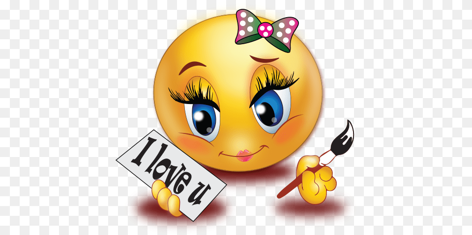 Girl With Love You Sign Emoji Images Pngio Smile Girl Emoji Thumb Up, Cutlery, Fork Png