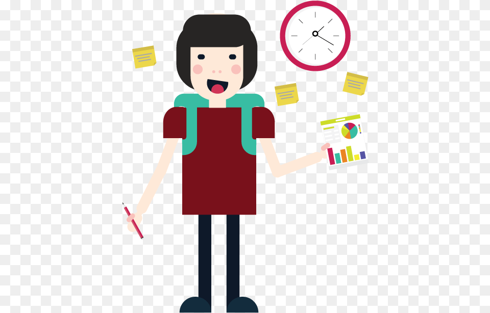 Girl With Paper Student, Face, Head, Person, Baby Png