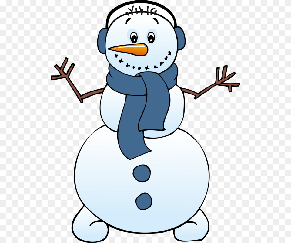 Girl With Snowman Clip Art, Nature, Outdoors, Winter, Snow Free Transparent Png