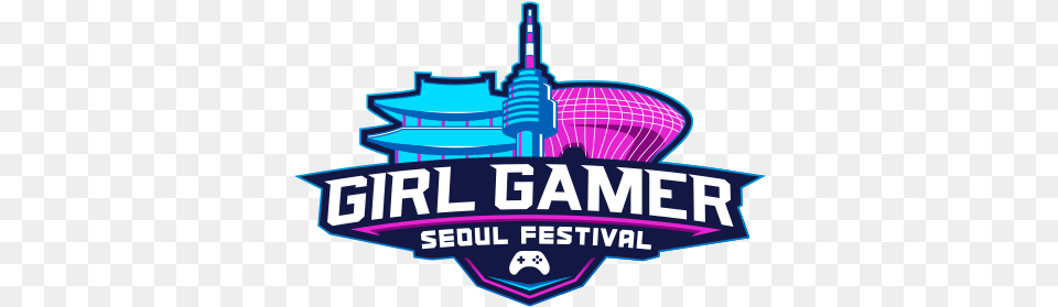 Girlgamer 2019 Esports Festival Seoulqualifierssouth Korea Girl Gamer Festival Logo, Light, Purple, City, Dynamite Free Png Download