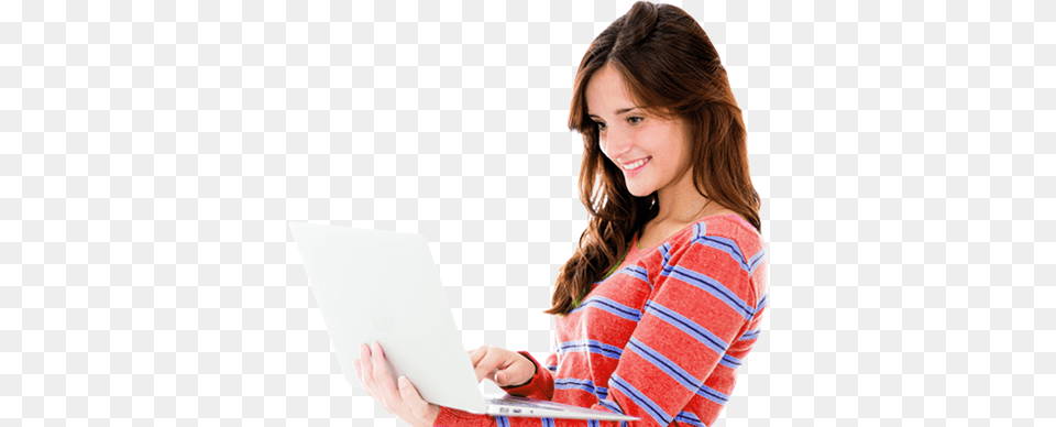 Girls, Computer, Electronics, Reading, Person Png