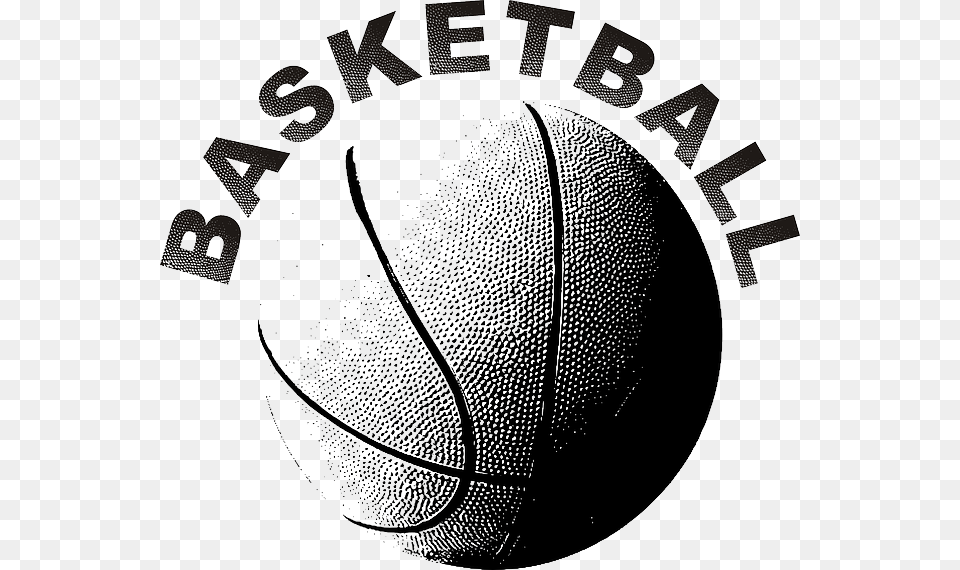 Girls Basketball Jpg Black And White Pictures Of Basketballs Free Png Download