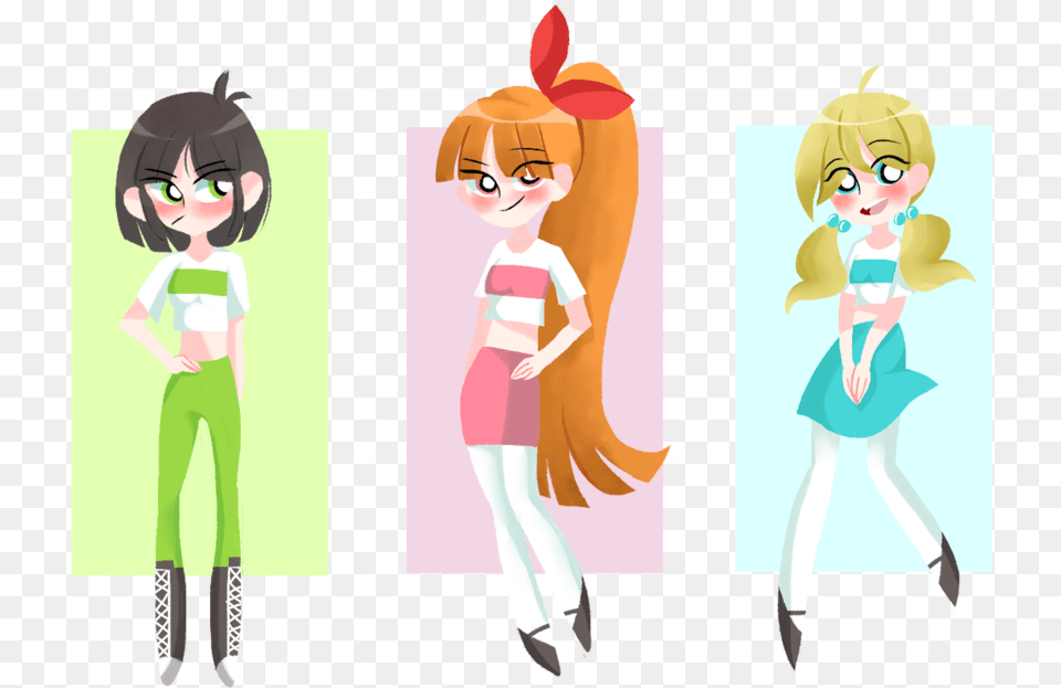 Girls By Tear Mint Art, Book, Comics, Publication, Person Free Transparent Png