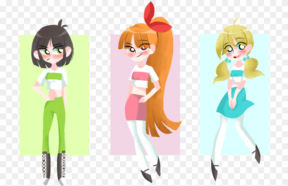 Girls By Tear Mint Cartoon, Book, Comics, Publication, Person Png Image