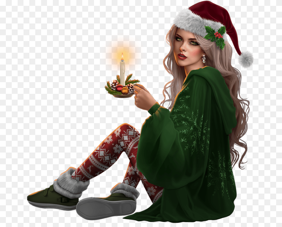 Girls Christmas, Adult, Person, Woman, Female Png Image