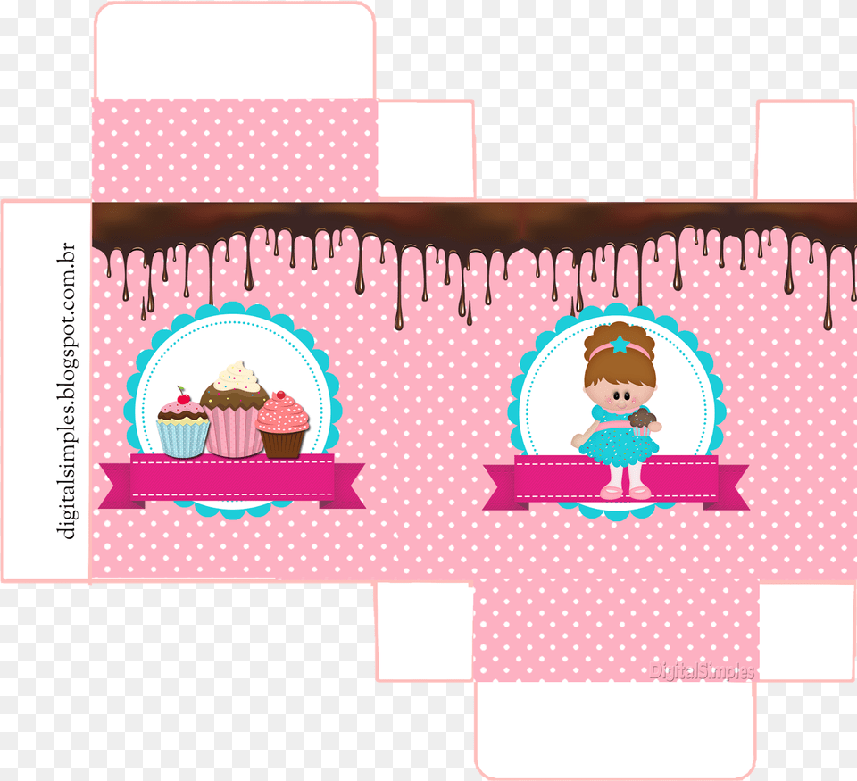 Girls Cooking Cupcakes Printable Box, Person, People, Cake, Cream Free Transparent Png