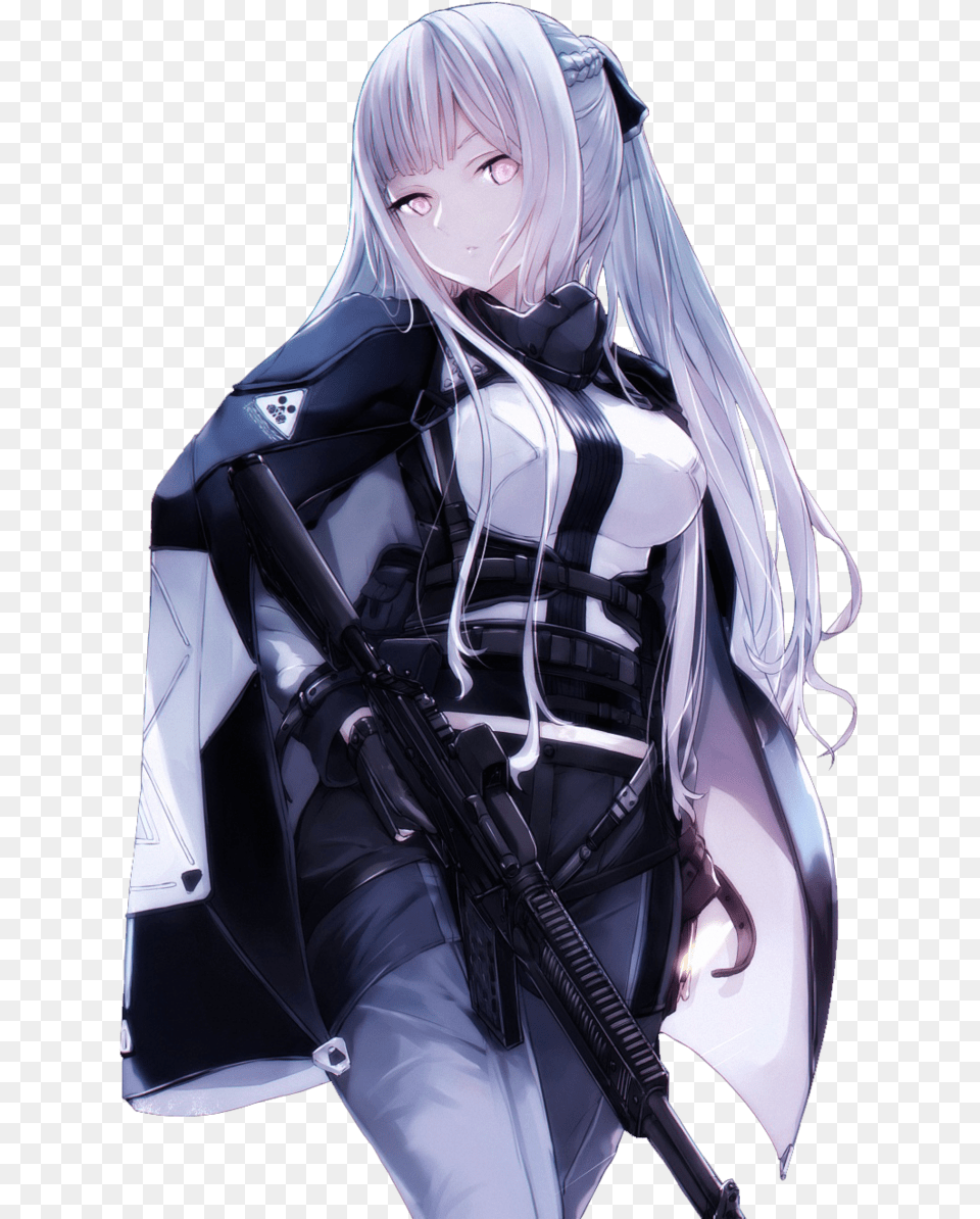 Girls Frontline Ak12 Background Album On Anime Wallpaper Team Girl, Publication, Book, Comics, Adult Free Png