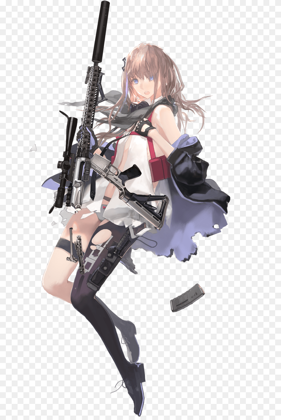 Girls Frontline Trench Gun, Book, Comics, Publication, Weapon Png