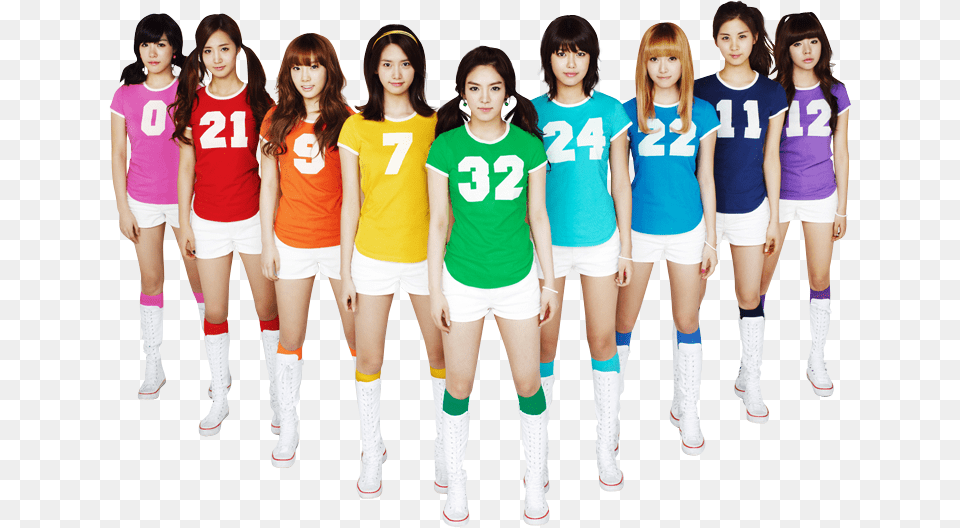 Girls Generation Oh, Clothing, T-shirt, Shorts, Person Png