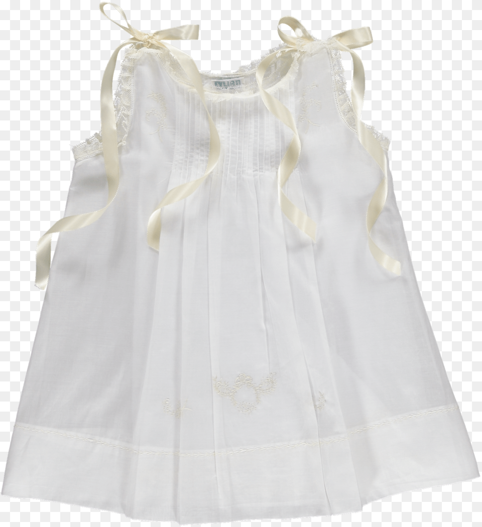 Girls Heirloom White Ivory Dress C602 Front One Piece Garment, Blouse, Clothing, Shirt, Skirt Free Png Download