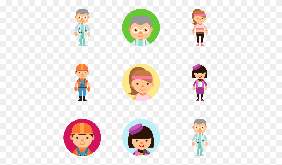 Girls Icon Packs, Book, Comics, Publication, Person Free Transparent Png