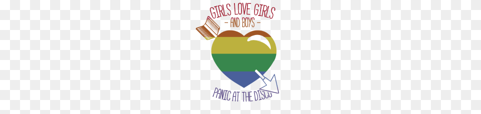 Girls Love Girls And Boys Panic Disco Gift, Advertisement, Poster Free Transparent Png