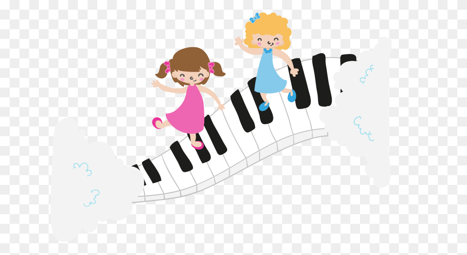 Girls On Piano, Baby, Person, Face, Head Free Png