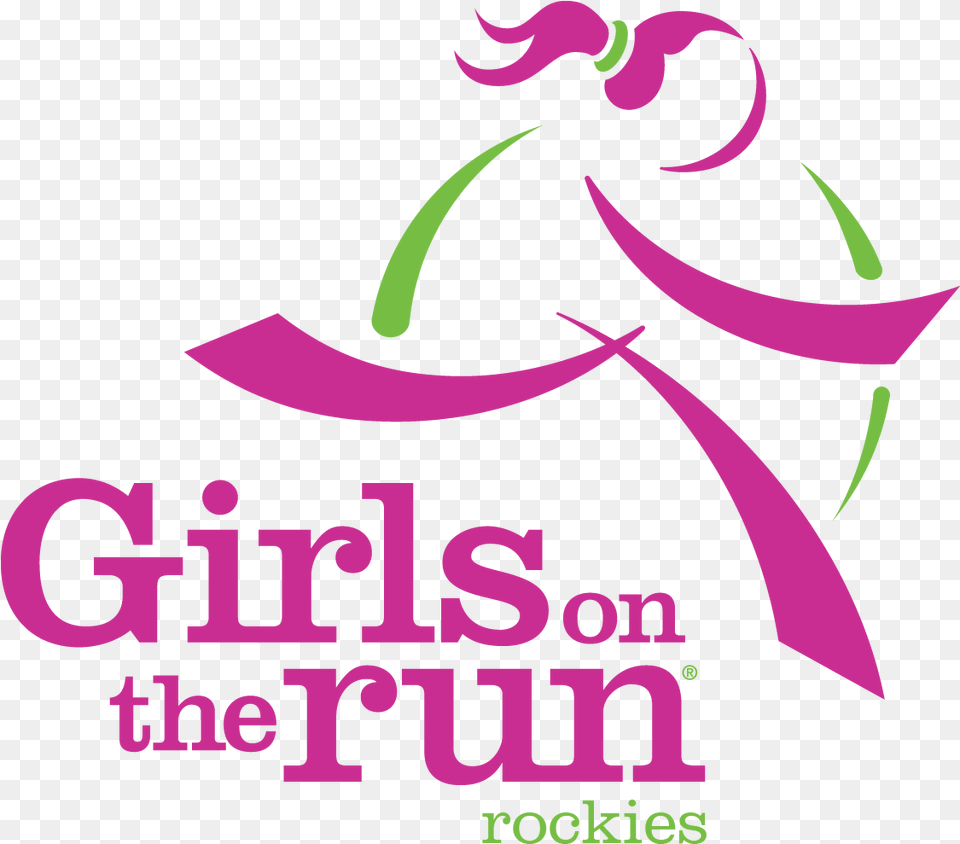 Girls On The Run Logo, Advertisement, Poster, Purple, Art Free Png