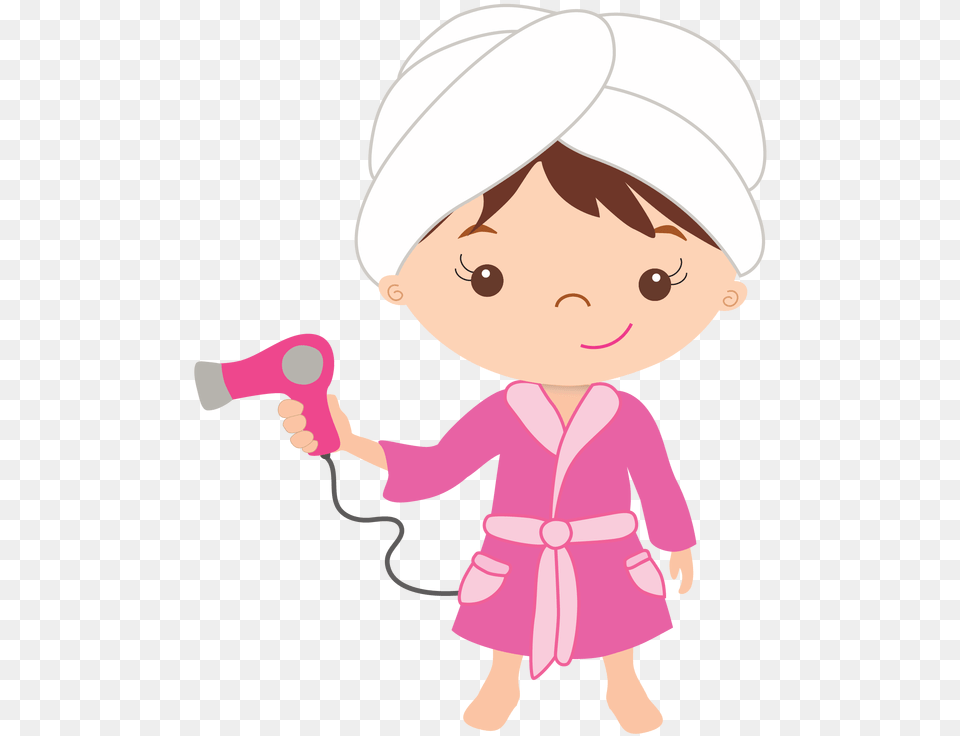 Girls Pamper Parties And Pamper Party Clip Art, Baby, Person, Face, Head Free Png Download