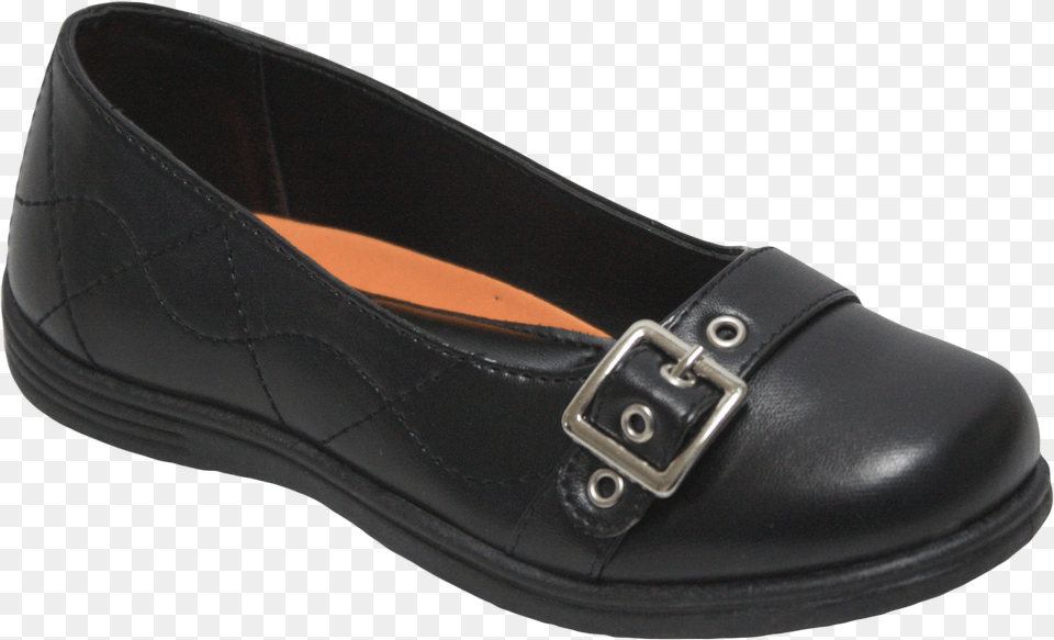 Girls School Shoes Black Slip On Shoe Free Png