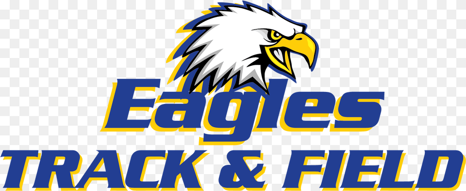 Girls Track And Field Logo For Kids Track And Field Logo Eagles, Animal, Beak, Bird, Eagle Png