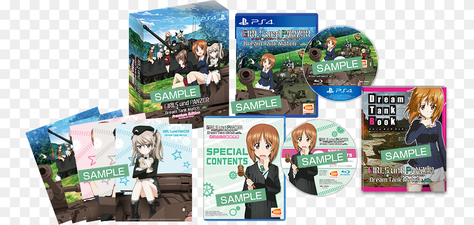 Girls Und Panzer, Publication, Book, Comics, Person Png Image